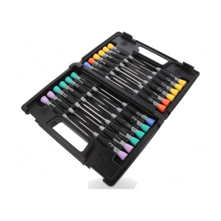 "Set Șurubelnițe de Precizie 24 Bucăți" | Electronic-mag.ro | Componente Electronice