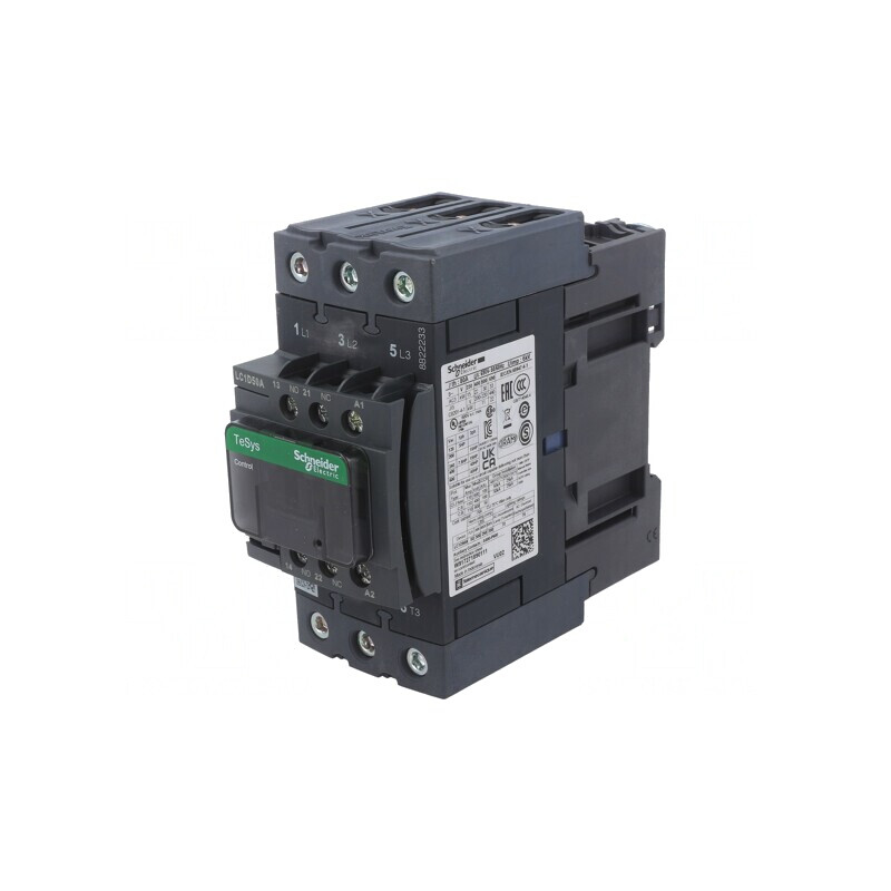 Contactor 3P NO cu 3 Contacte Auxiliare NO/NC 120VAC LC1D50AG7 | Electronic-mag.ro | Componente Electronice