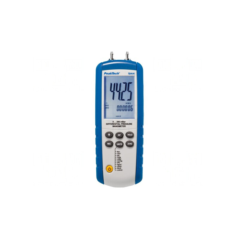 Manometru LCD cu Interfață USB și Iluminare 0-200mbar | Electronic-mag.ro | Componente Electronice