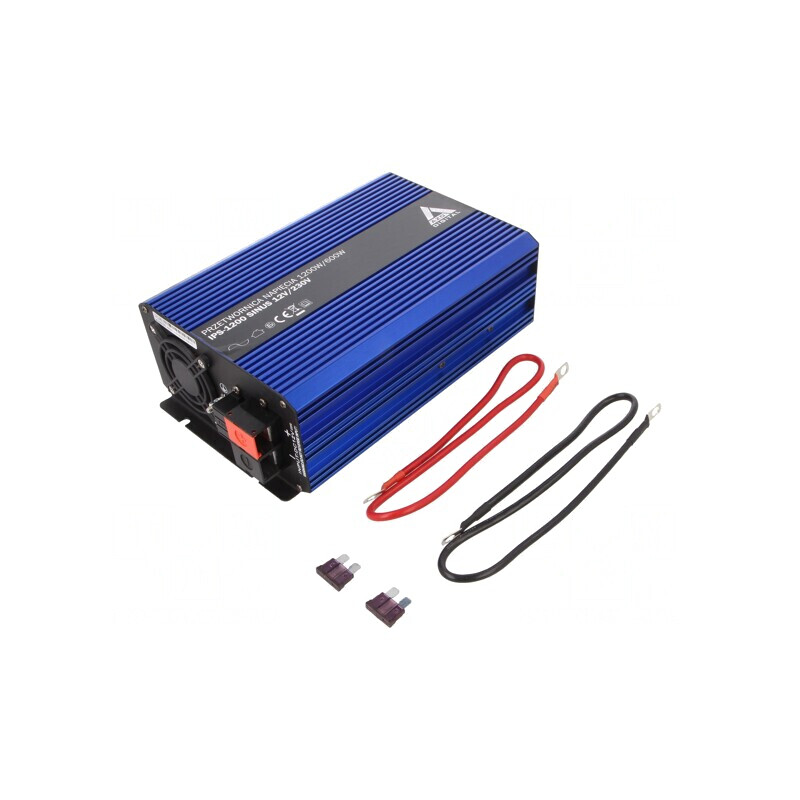 Convertor DC/AC 600W 230VAC 12V 260x157x77mm | Electronic-mag.ro | Componente Electronice