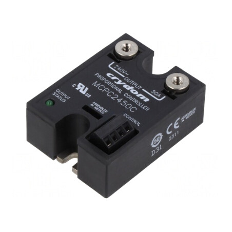 Releu Semiconductor 50A 1-fazat 8-32VDC 180-280VAC | Electronic-mag.ro | Componente Electronice
