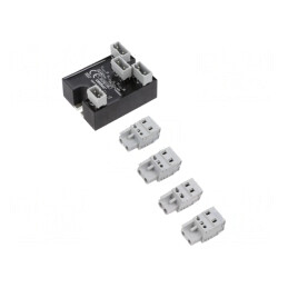 Releu Semiconductor 12A 3-Fazat IP20 12-440VAC | Electronic-mag.ro | Componente Electronice