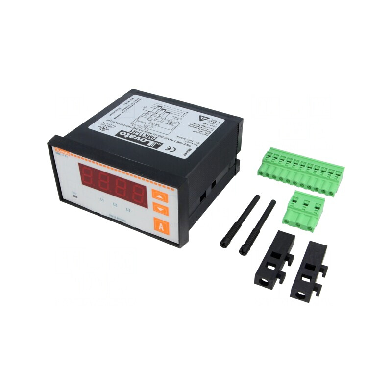 Ampermetru Digital LED DMK 11 R1 0A-10kA | Electronic-mag.ro | Componente Electronice