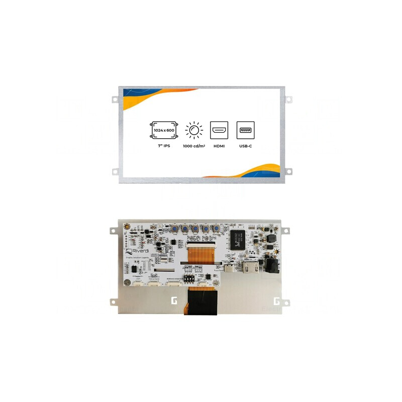 Display TFT 7" 1024x600 LED RGB | Electronic-mag.ro | Componente Electronice Display TFT 7" 1024x600 LED RGB | Electronic-mag.ro | Componente Electronice