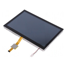 Afișaj TFT 7" 800x480 cu Iluminare LED și Touchscreen | Electronic-mag.ro | Componente Electronice