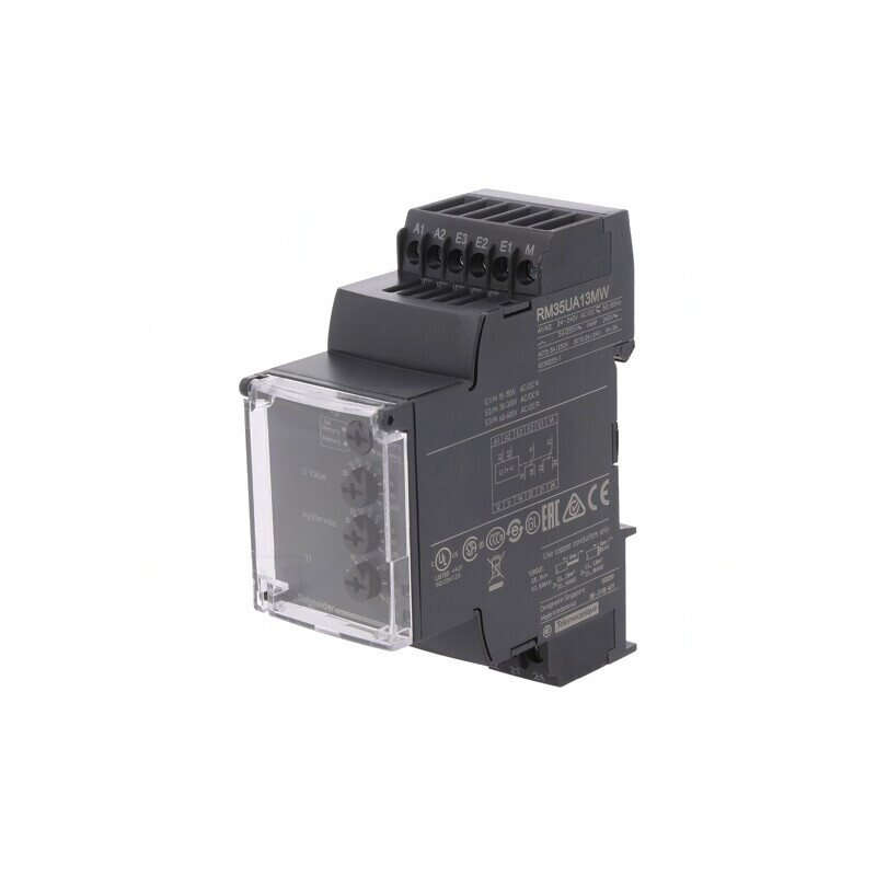 Releu Monitorizare Tensiune 24-240V RM35UA13MW | Electronic-mag.ro | Componente Electronice