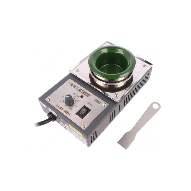 Creuzet pentru lipit 400W 150-450°C 54mm 230VAC QUICK 100-6CA | Electronic-mag.ro | Componente Electronice