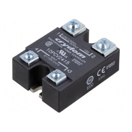 Releu semiconductor 15A 100-280VAC 1-fazat | Electronic-mag.ro | Componente Electronice