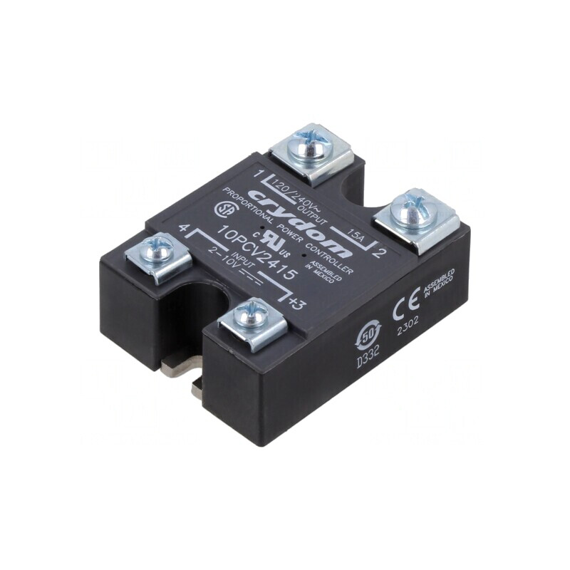 Releu semiconductor 15A 100-280VAC 1-fazat | Electronic-mag.ro | Componente Electronice Releu semiconductor 15A 100-280VAC 1-fazat | Electronic-mag.ro | Componente Electronice