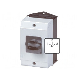 Comutator Reversibil cu Came 32A 3 Poli 1-0-2 | Electronic-mag.ro | Componente Electronice