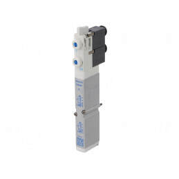 Ventil electromagnetic 5/2 bistabil aluminiu IP65 10bar | Electronic-mag.ro | Componente Electronice