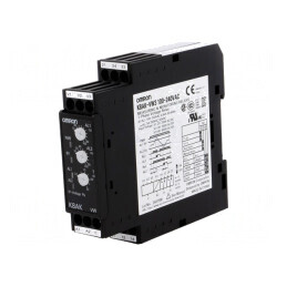 Releu Monitorizare Tensiune 100-240VAC SPDT IP20 | Electronic-mag.ro | Componente Electronice