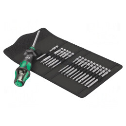 Set Șurubelnițe Imbus, Pătrat, Phillips, Plat, Torx cu Etui | Electronic-mag.ro | Componente Electronice