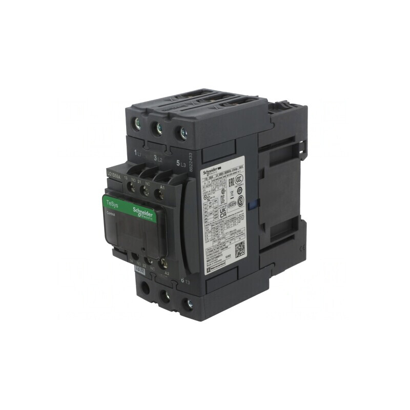 Contactor 3P 220VAC cu 3 Contacte Auxiliare NO NC | Electronic-mag.ro | Componente Electronice