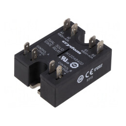 Releu Semiconductor Dublu 40A 48-530VAC | Electronic-mag.ro | Componente Electronice