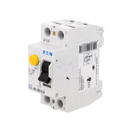 Întrerupător diferenţial 40A 30mA 2P 400VAC | Electronic-mag.ro | Componente Electronice