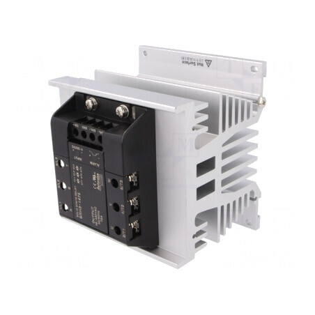 Releu semiconductor 75A 3-fazat 48-480VAC pe panou | Electronic-mag.ro | Componente Electronice