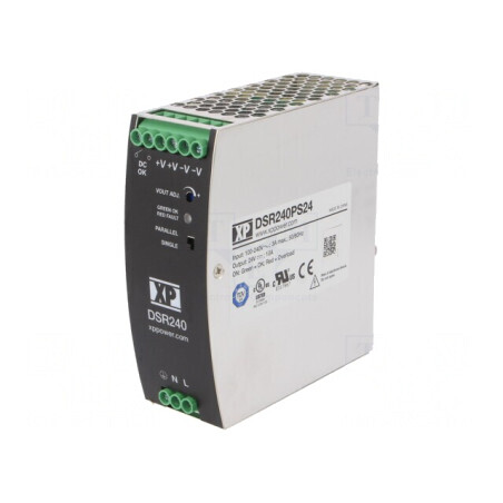 Alimentator Pulsatoriu pentru Șină DIN 240W 24V 10A | Electronic-mag.ro | Componente Electronice