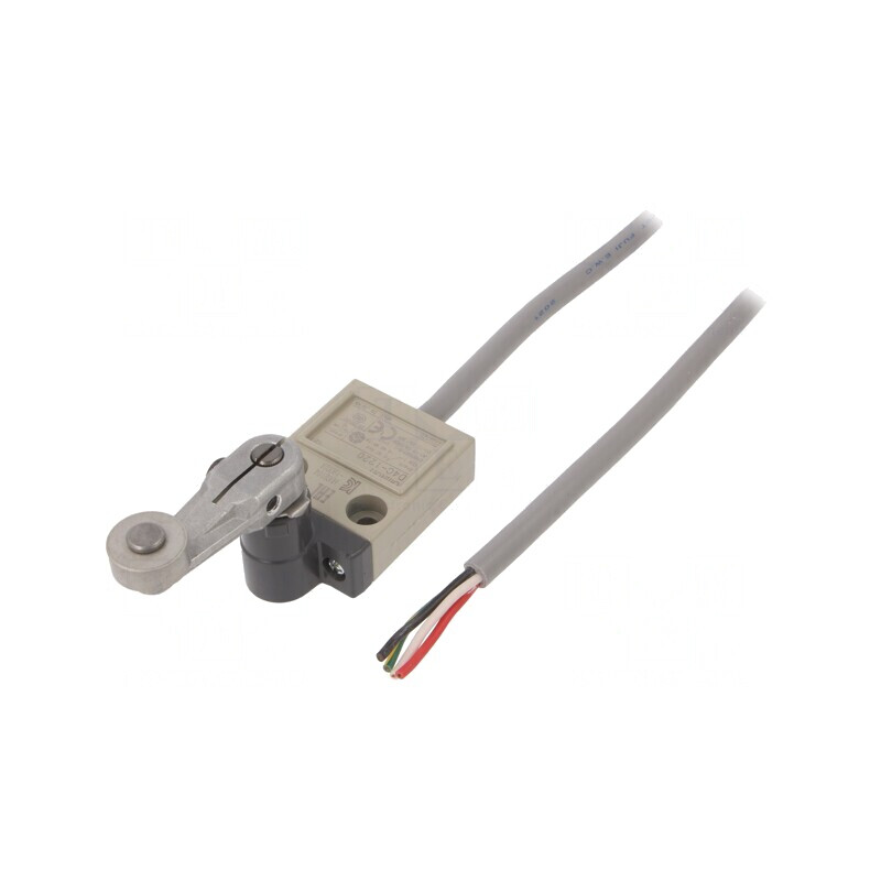 Limitator Cursă Manetă R 38mm cu Rola Metalică Ø17,5mm NO NC D4C-1220 | Electronic-mag.ro | Componente Electronice