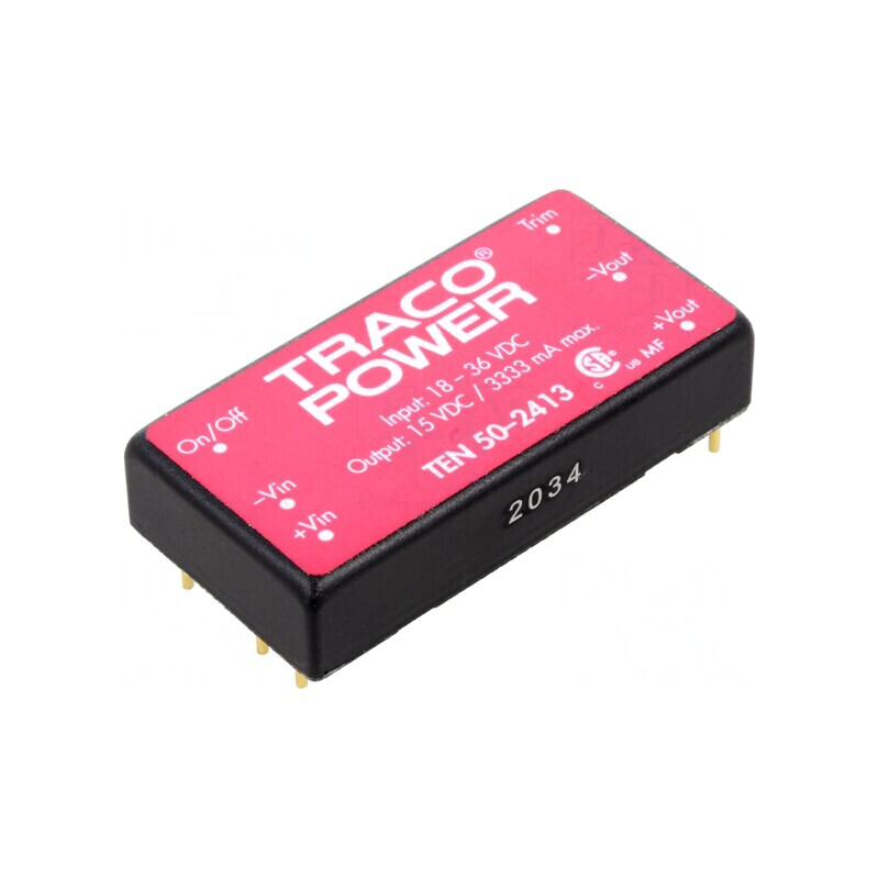 Convertor DC/DC 50W 18-36V la 15V 3330mA | Electronic-mag.ro | Componente Electronice Convertor DC/DC 50W 18-36V la 15V 3330mA | Electronic-mag.ro | Componente Electronice