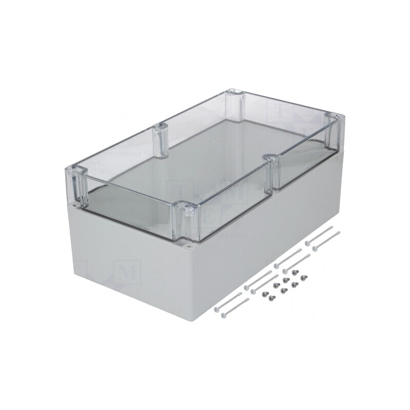 Carcasă universală gri 200x360x151mm IK08 | Electronic-mag.ro | Componente Electronice