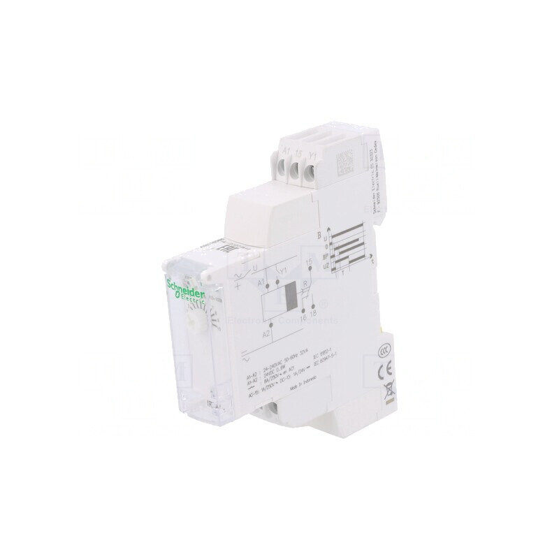 Timer Digital SPDT 0.1s-100h 250VAC/8A 24-240VAC 24VDC | Electronic-mag.ro | Componente Electronice