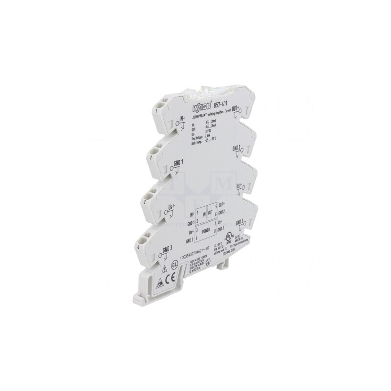 Adaptor Separator de Semnale/Amplificator pentru Şină DIN | Electronic-mag.ro | Componente Electronice