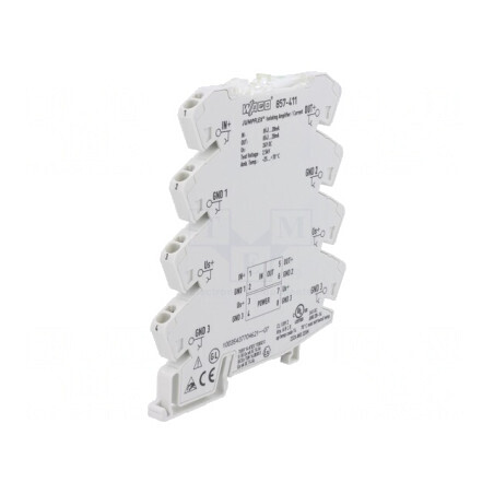 Adaptor Separator de Semnale/Amplificator pentru Şină DIN | Electronic-mag.ro | Componente Electronice