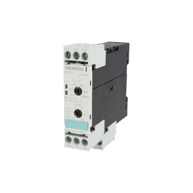 Releu Monitorizare Tensiune DPDT pentru Șină DIN | Electronic-mag.ro | Componente Electronice