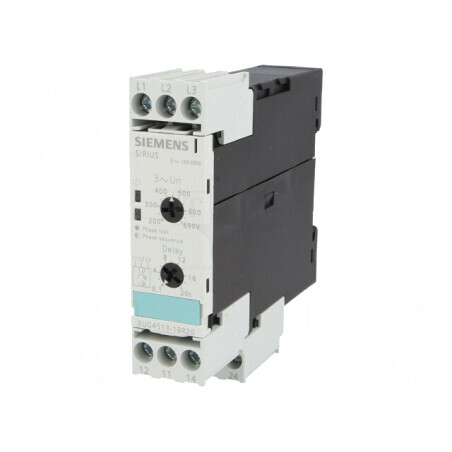 Releu Monitorizare Tensiune DPDT pentru Șină DIN | Electronic-mag.ro | Componente Electronice