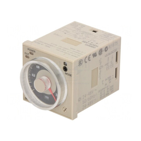 Timer Programabil SPDT 250VAC 5A 0.05s-300h 24-48V | Electronic-mag.ro | Componente Electronice
