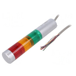 Coloană de Semnalizare LED Roșu/Ambră/Verde | Electronic-mag.ro | Componente Electronice