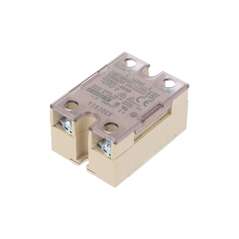 Releu Semiconductor 1-Fazat 5-24VDC 50A | Electronic-mag.ro | Componente Electronice Releu Semiconductor 1-Fazat 5-24VDC 50A | Electronic-mag.ro | Componente Electronice