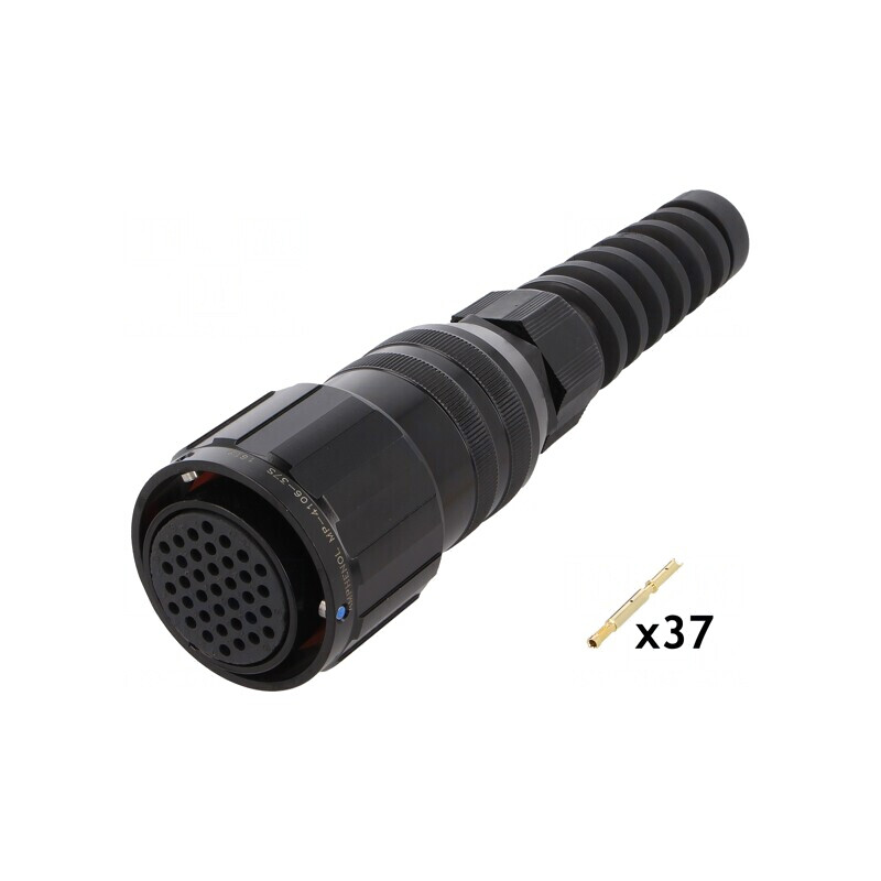 Conector Circular Mufă 16mm 37 Pin Aurit Mamă | Electronic-mag.ro | Componente Electronice