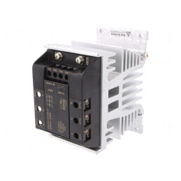 Releu Semiconductor 50A 3-Fazat 48-480VAC Panou | Electronic-mag.ro | Componente Electronice