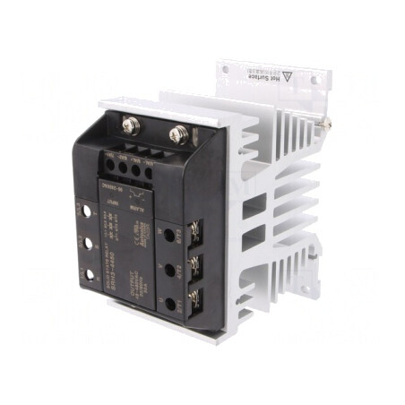 Releu Semiconductor 50A 3-Fazat 48-480VAC Panou | Electronic-mag.ro | Componente Electronice