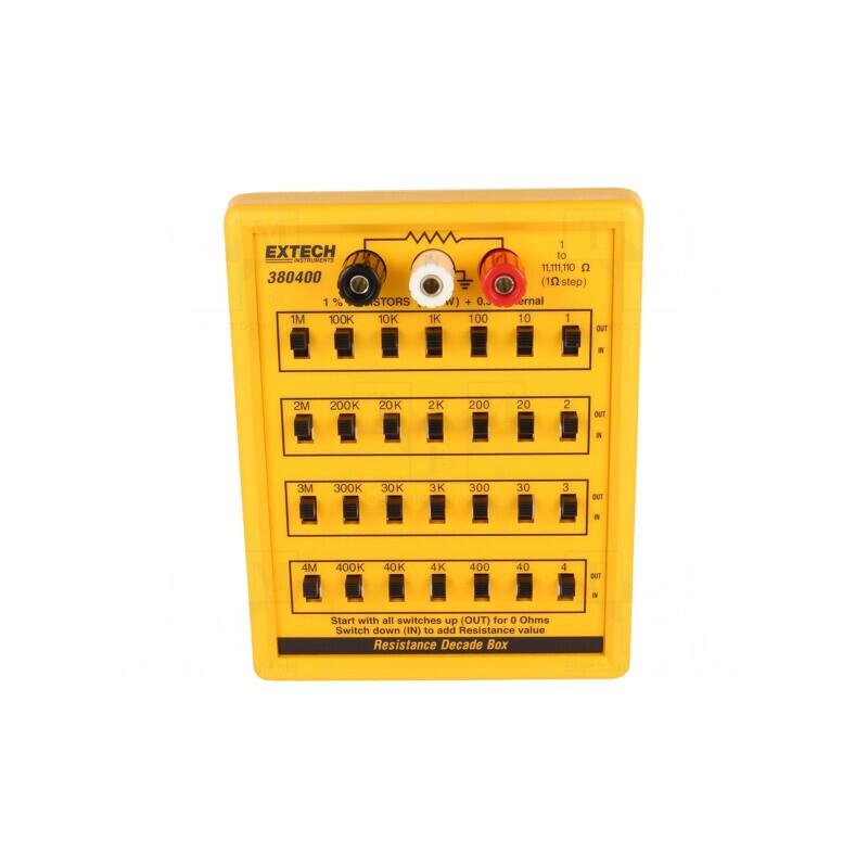 Rezistențe Decadice 1-11111110Ω, 7 Intervaluri, 1% | Electronic-mag.ro | Componente Electronice Rezistențe Decadice 1-11111110Ω, 7 Intervaluri, 1% | Electronic-mag.ro | Componente Electronice