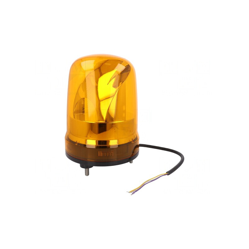 Semnalizator Luminos Rotativ Ambră 10-30VDC IP23 | Electronic-mag.ro | Componente Electronice