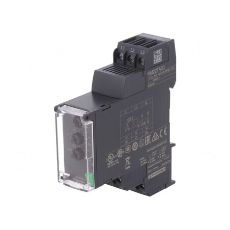 Releu Monitorizare Tensiune DIN IP40 RM22TA33 | Electronic-mag.ro | Componente Electronice