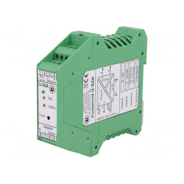 Adaptor curent pentru șină DIN IP20 0-5A 18-350VDC 18-230VAC