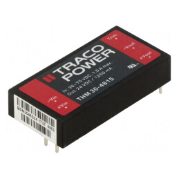 Convertor DC/DC 30W 36-75V la 24V 1250mA | Electronic-mag.ro | Componente Electronice