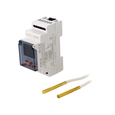 Regulator Temperatură KTY81-210 DPDT Releu IP20 RTM-30/S | Electronic-mag.ro | Componente Electronice