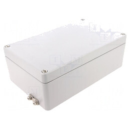 Carcasă universală aluminiu gri ATEX 160x260x90mm | Electronic-mag.ro | Componente Electronice