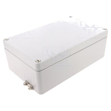 Carcasă universală aluminiu gri ATEX 160x260x90mm | Electronic-mag.ro | Componente Electronice