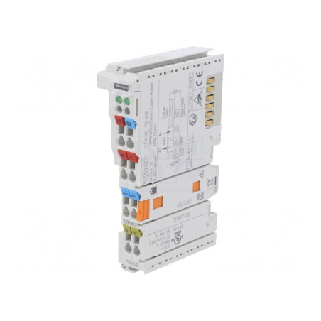 Extensie magistrală 24VDC RJ45 pentru șină DIN | Electronic-mag.ro | Componente Electronice