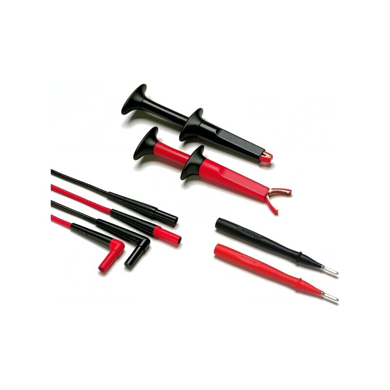 Cabluri de măsurare silicon negru şi roşu FLUKE TL223 | Electronic-mag.ro | Componente Electronice