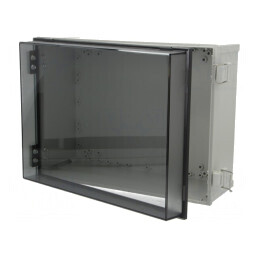 Carcasă montare pe perete 300x400x180mm gri | Electronic-mag.ro | Componente Electronice