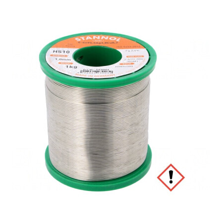 Sârmă de lipit fără plumb 1mm 1kg | Electronic-mag.ro | Componente Electronice