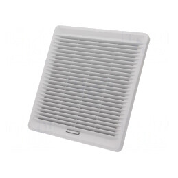 Ventilator AC Axial 230VAC 250m3/h 56dBA IP54 Gri Deschis | Electronic-mag.ro | Componente Electronice