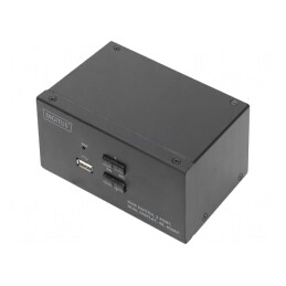 Întrerupător KVM HDMI 1.4 USB 2.0 Negru